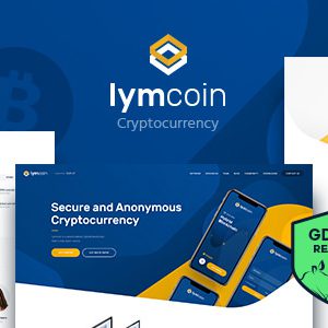 Lymcoin - Cryptocurrency & ICO WordPress Theme