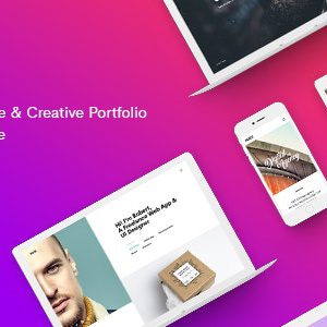 Naix - Creative & High Performance Portfolio WordPress Theme