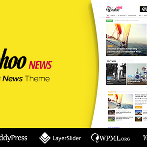 Woohoo - Wordpress news and magazine multi-concept website theme