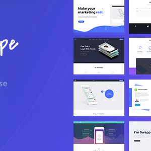 Swape - App Showcase & App Store Theme