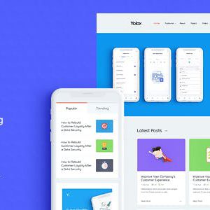 Yolox - Modern WordPress Blog Theme for Business & Startup