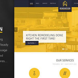 Renovation - Construction Company Theme