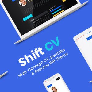 ShiftCV - Blog  Resume  Portfolio  WordPress