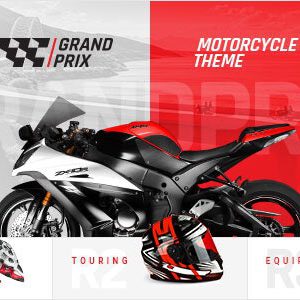 GrandPrix - Motorcycle WordPress Theme