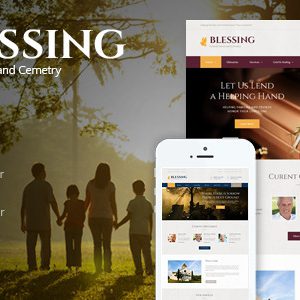 Blessing - Funeral Home WordPress Theme
