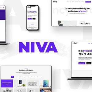 Niva - Creative Agency & Freelancer WordPress Theme