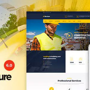 Structure - Construction WordPress Theme