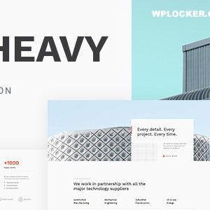 Heavy - Industrial WordPress Theme