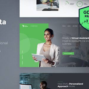 Revirta - Virtual Assistant WordPress Theme
