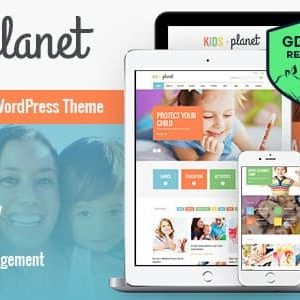 Kids Planet - A Multipurpose Children WordPress Theme