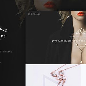Custom Made - Jewelry Manufacturer and Store WordPress Theme
