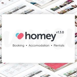Homey - Booking and Rentals WordPress Theme