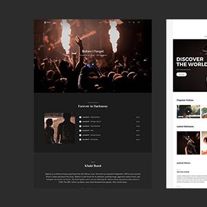 Musart - Music Label and Artists WordPress Theme