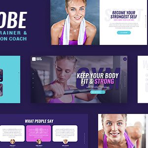 Niobe - A Gym Trainer & Nutrition Coach Theme