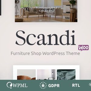 Scandi - Decor & Furniture Shop WooCommerce Theme