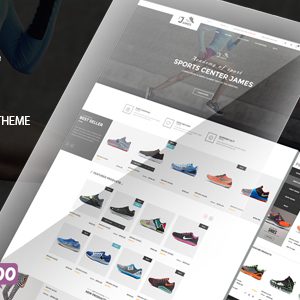 James - Responsive WooCommerce Shoes Theme