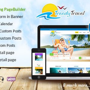 Trendy Travel - Multipurpose Tour Package WP Theme