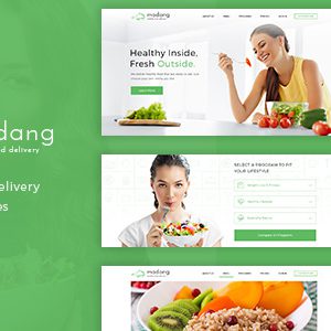 Madang - Healthy Food Delivery Nutrition Theme