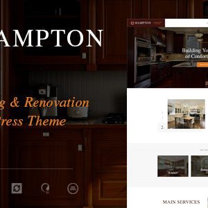 Hampton - Home Design and House Renovation WordPress Theme