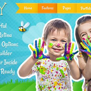 Kiddy - Children WordPress theme