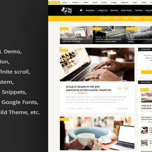 The Frog - Creative News/Blog Magazine WP Theme