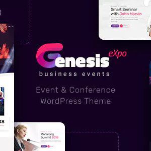 GenesisExpo - Business Events & Conference Theme