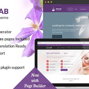 Spa Lab - Beauty Salon WordPress Theme