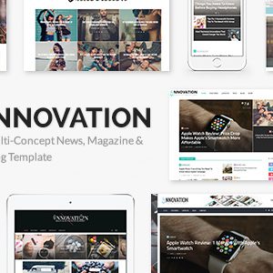INNOVATION - Multi-Concept News, Magazine & Blog Template