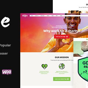 Hope - Non-Profit, Charity & Donations Theme + RTL