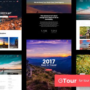 Grand Tour - Tour Travel Wordpress Theme