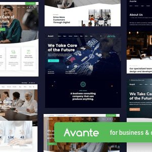 Avante - Business Consulting WordPress